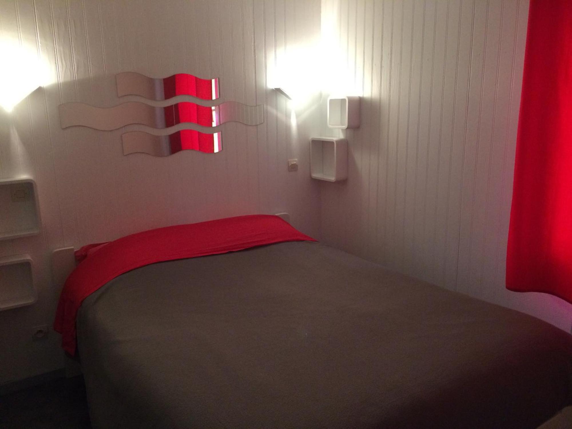 Chalet Orange Naturiste La Jenny Le Porge Zimmer foto
